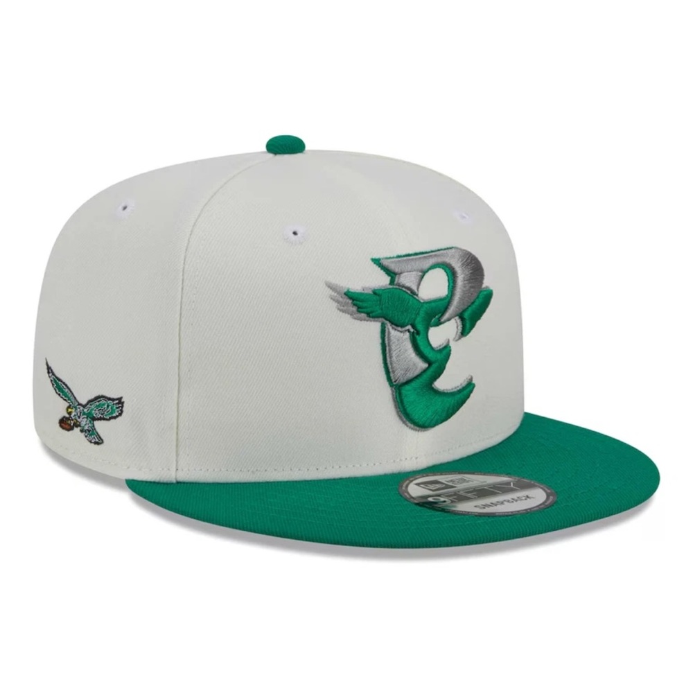 Philadelphia Eagles NFL White and Green Cap - Picture 7 of 7